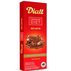 Chocolate Diet ao Leite Diatt - 2 barras de 25g